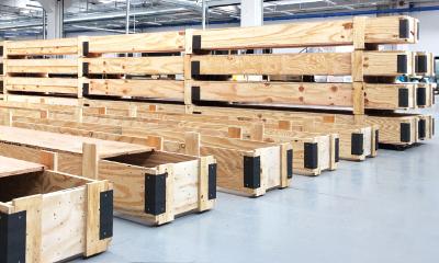 INDUSTRIAL WOODEN BOX